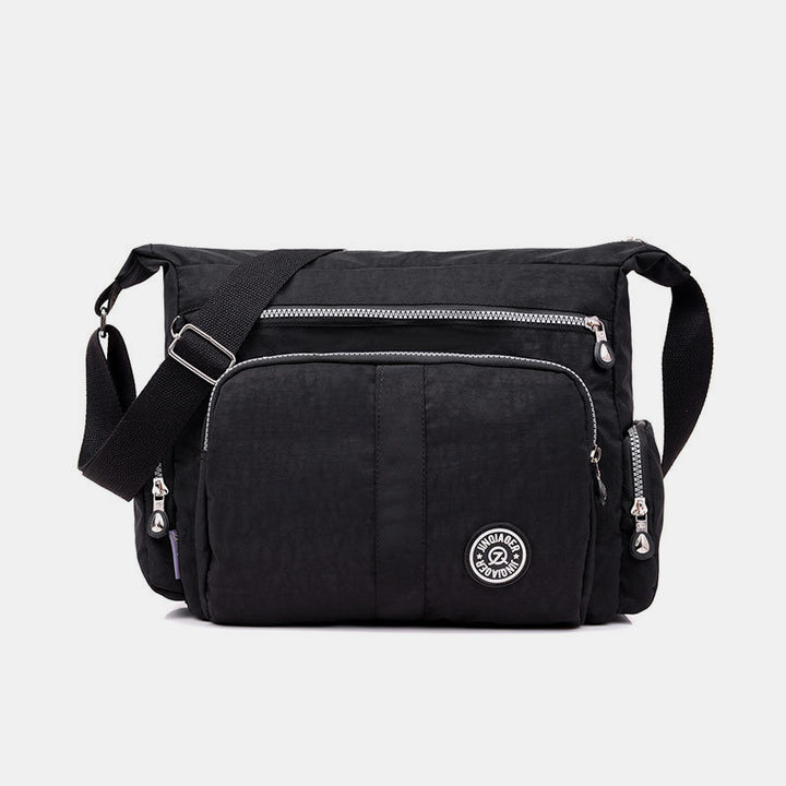 Large Capacity Waterproof Multi-Pocket Casual Crossbody Bag