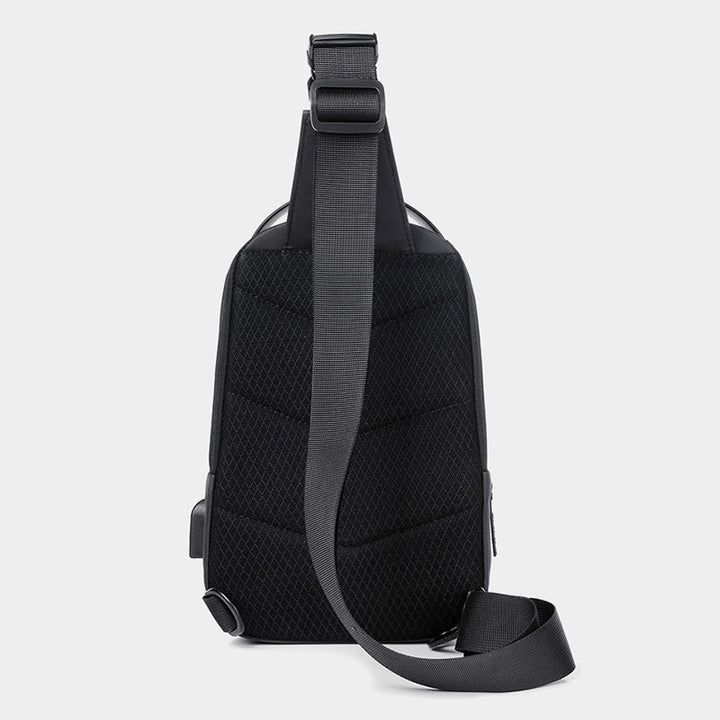 Waterproof Sling Bag Outdoor Casual Chest Bag for Hiking Cycling Traveling