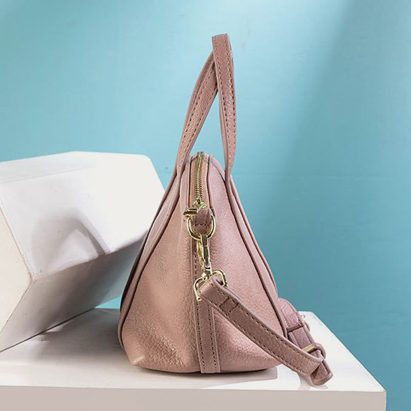 Small Soft Leather Hobo Handbag Fashion Crossbody Bag Shoulder Purse