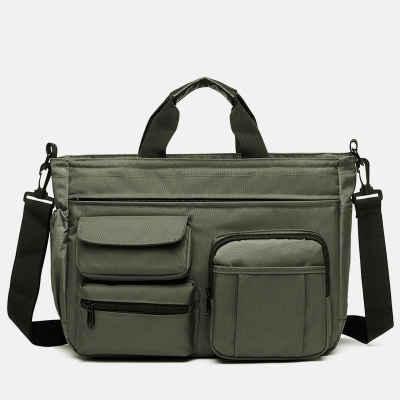Water-Resistant Multifunctional Crossbody Laptop Handbag