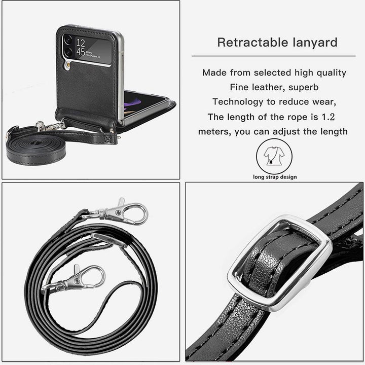 Samsung Galaxy Z Flip 3 Phone Case Crossbody Phone Bag Wallet