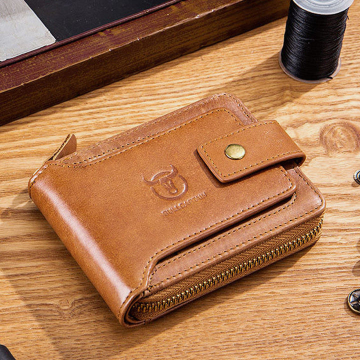 RFID Leather Multifunctional Wallet