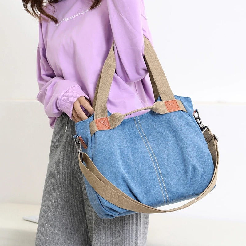 Canvas Shoulder Large Capacity Messenger Bag