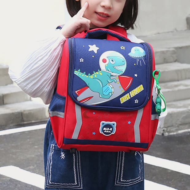 Backpack For Kids Cute Cartoon Unicorn Dinosaur Oxford Schoolbag