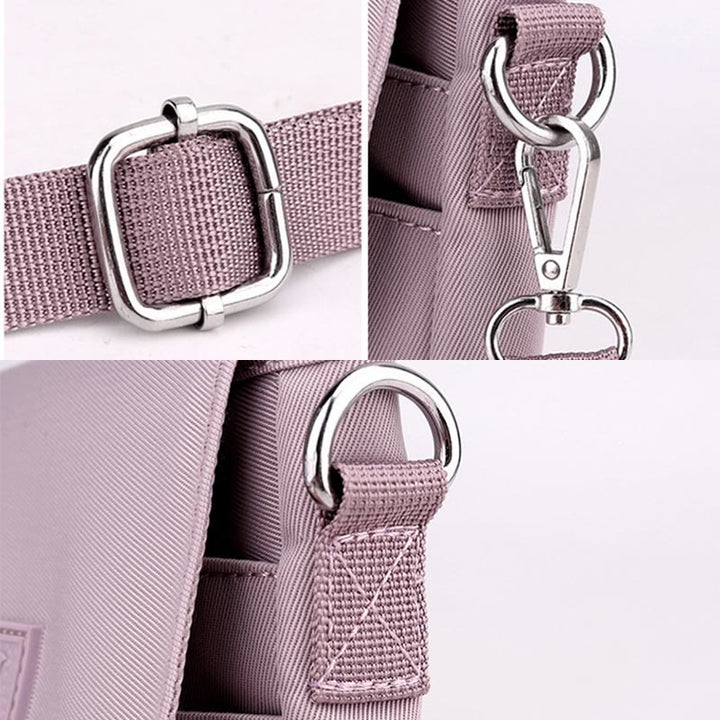 Waterproof Nylon Crossbody Bags Phone Bags with Adjustable Straps
