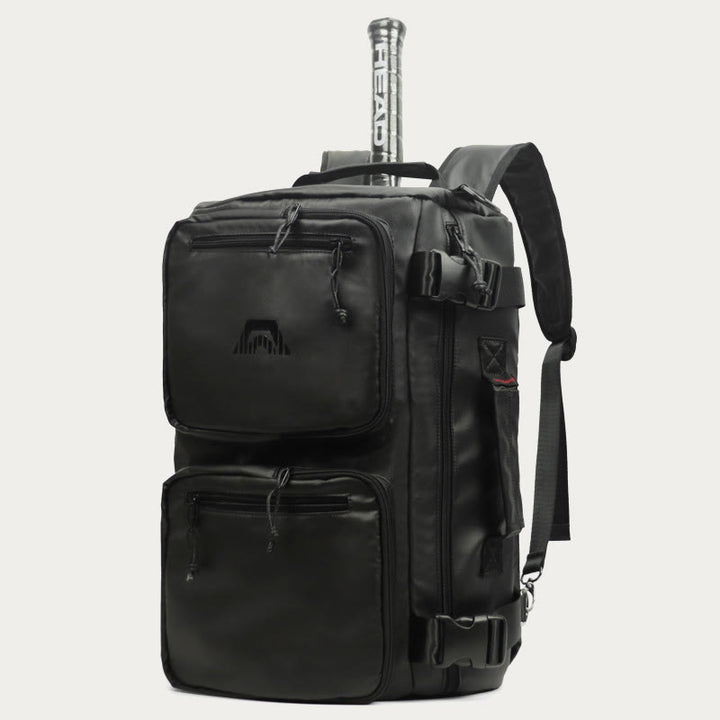 Racket Bag For Tennis Badminton Sports Multi Functional Waterproof Backpack - Black - image 15