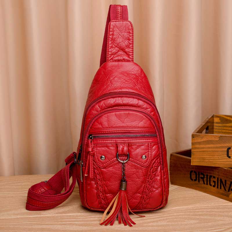 Vintage Large Capacity Sling Bag
