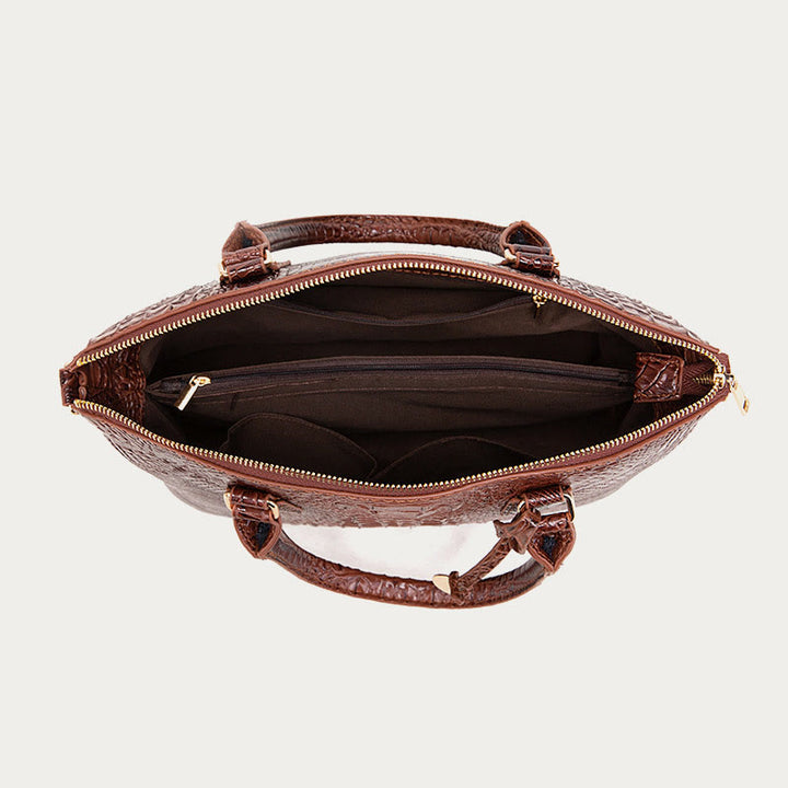 Tote For Women Daily Use Retro Crocodile Crossbody Bag - image 1