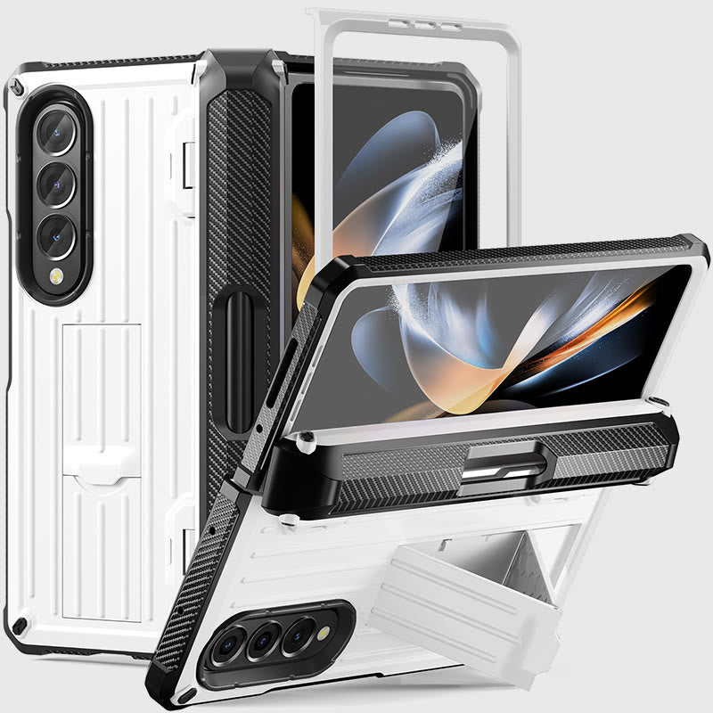 Phone Case With Holder For Samsung Shatter-Resistant Protective Cover