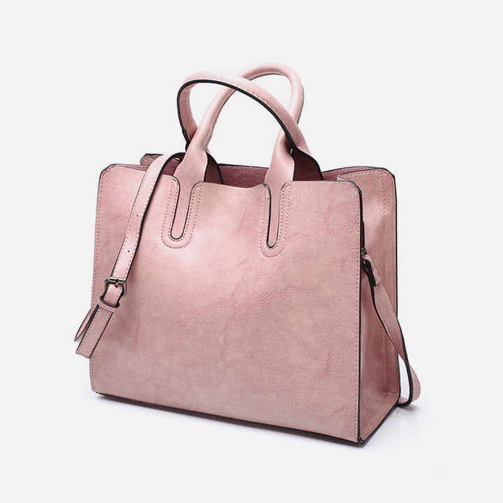 Business Tote Bag for Women Work Bag Casual Leather Handbag