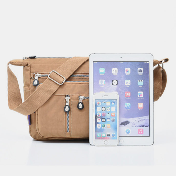 Waterproof Lightweight Casual Nylon Shoulder Purse Crossbody Bag for Women