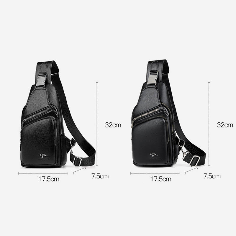 Anti-theft USB Charging Large Capacity Sling Bag