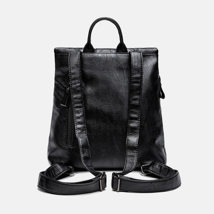 Genuine Leather Vintage Anti-Theft Backpack
