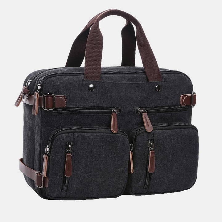 3 Way-Use Large Capacity British Style Briefcase