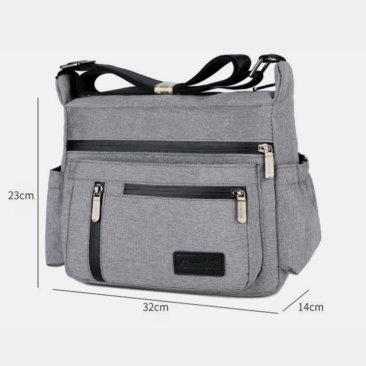 Multi-Function Large Capacity Water-Resistant Crossbody Bag