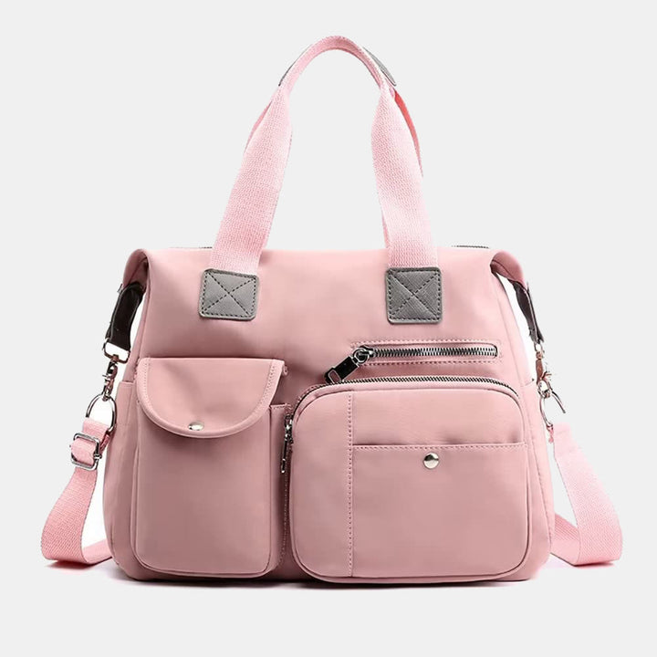 Waterproof Lightweight Multi-Pocket Large Capacity Casual Tote Crossbody Bag