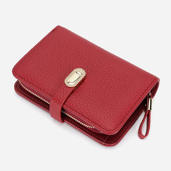 Wallet for Women Minimalist Multi-Slot Credit Card Holder Shopping Purse