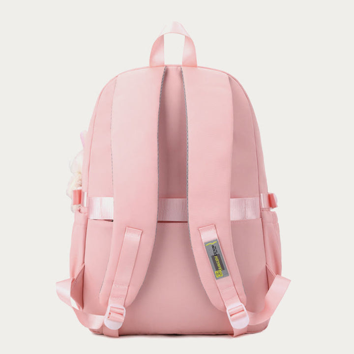 Backpack For Women Plaid Pattern Bright Color Simple Schoolbag
