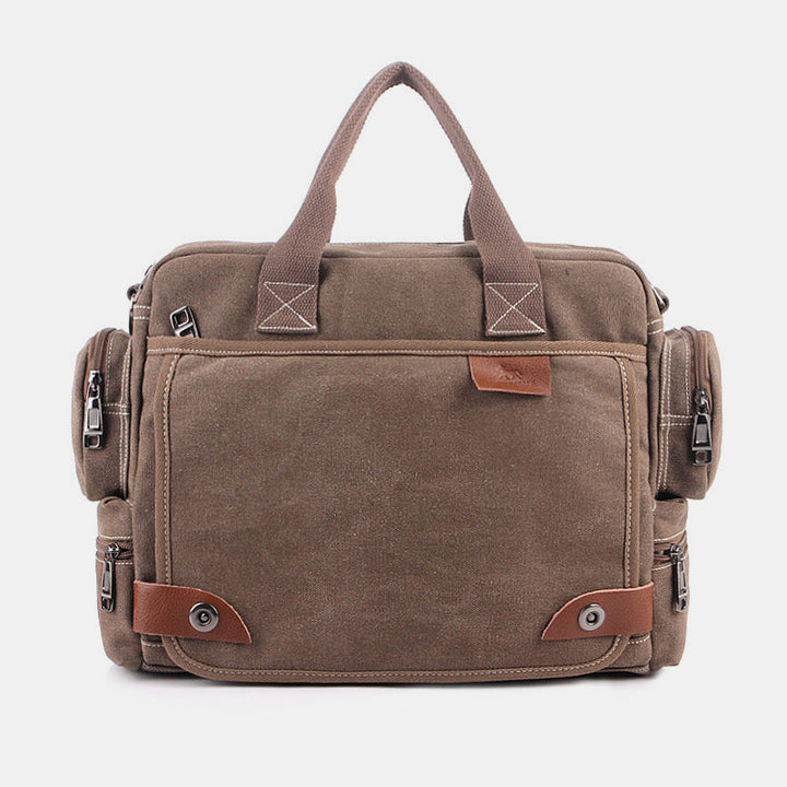 Large Capacity British Style Messenger Bag