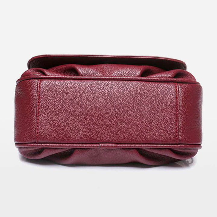 Fashion Rehinestone Shoulder Bag for Women Leather Satchel Crossbody Bag