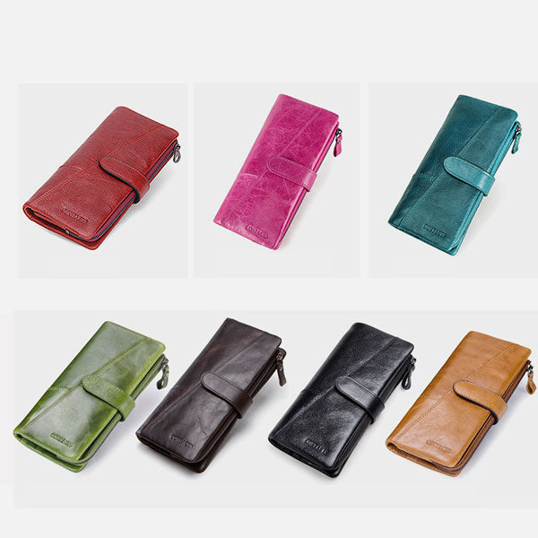 Multi-Card Genuine Leather Wallet - image 17