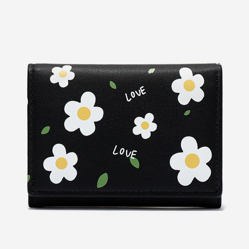 Multifunctional Flower Printing Wallet