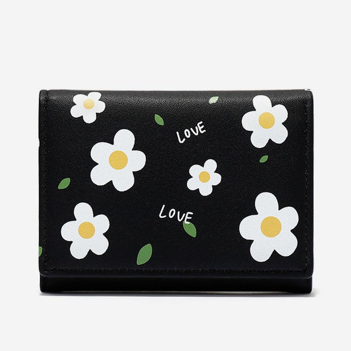 Multifunctional Flower Printing Wallet