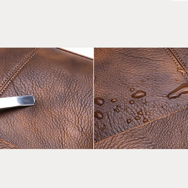 Messenger Bag For Men Business Gentlemen Style Crossbody Bag - image 2