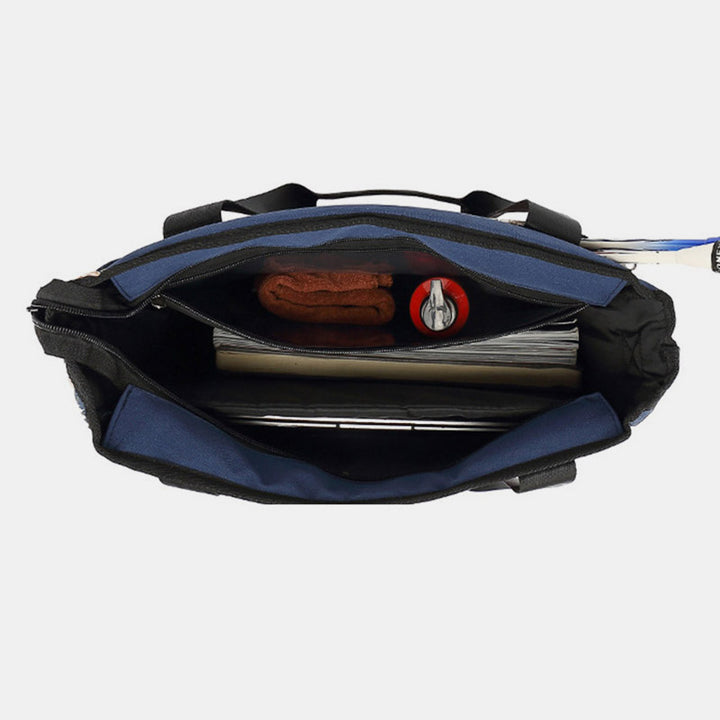Tennis Shoulder Tote for Women Men Badminton Sling Bag Laptop Handbag - image 2