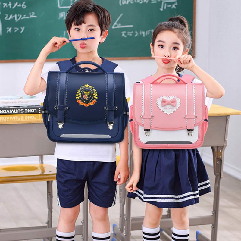 Backpack for Girls Boys Preschool Primary School Bookbag with Reflective Design - image 3