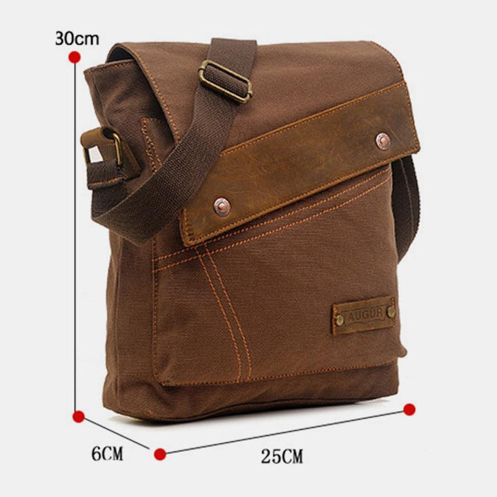 Large Capacity Retro Canvas Crossbody Bag