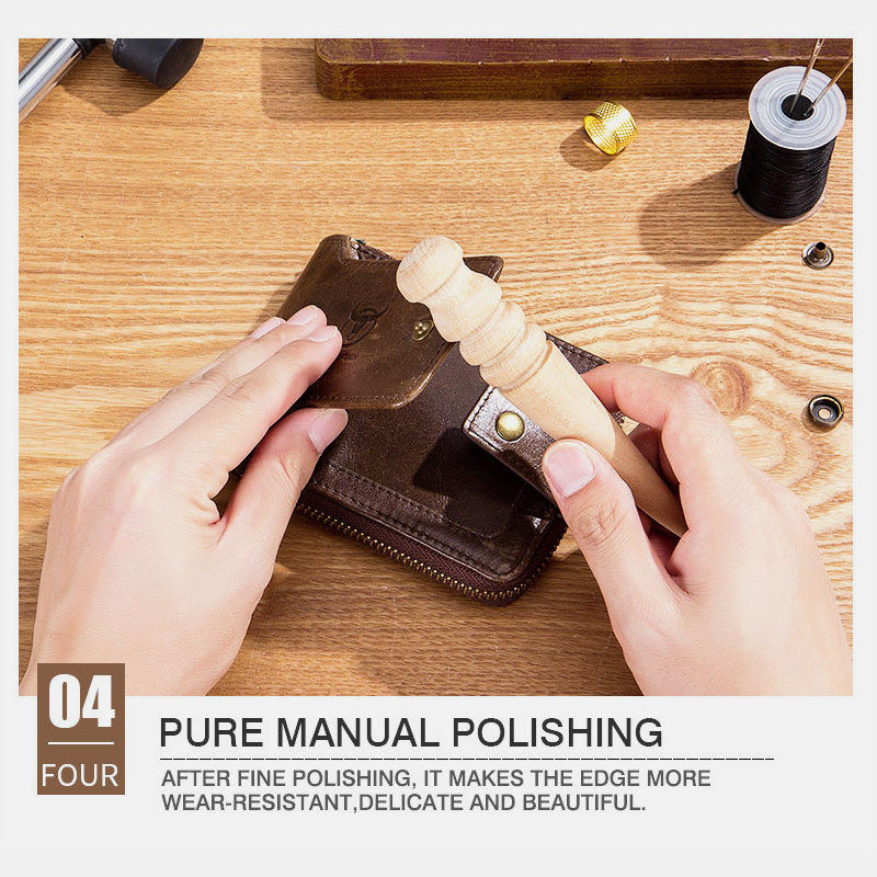RFID Leather Multifunctional Wallet