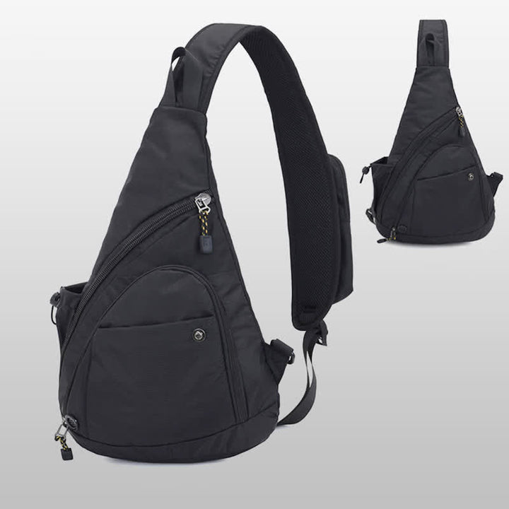 Waterproof Sling Bag Crossbody Backpack Casual Nylon Shoulder Bag Chest Bag