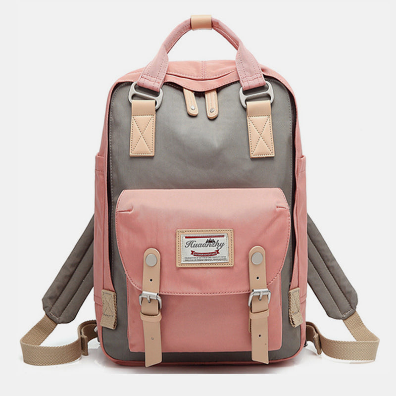 Large Multi-Pocket College Vinatge Travel Bakcpack