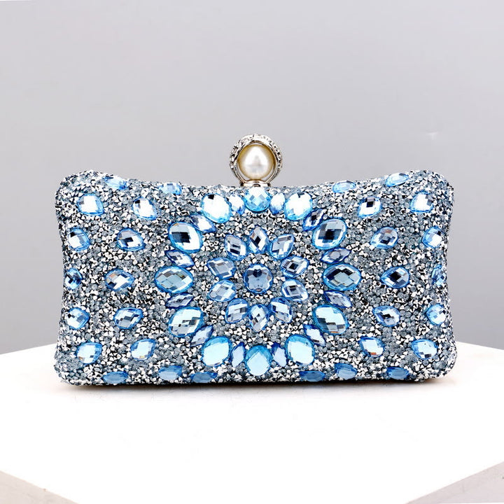 Diamond Encrusted Dinner Bag For Party Fashion Banquet Evening Bag