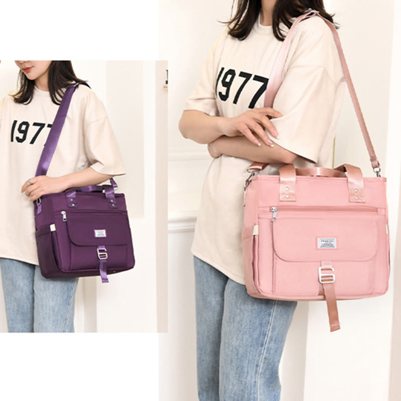 Tote For Outdoor Picnic Portable Multifunctional Waterproof Nylon Lunch Bag - image 7