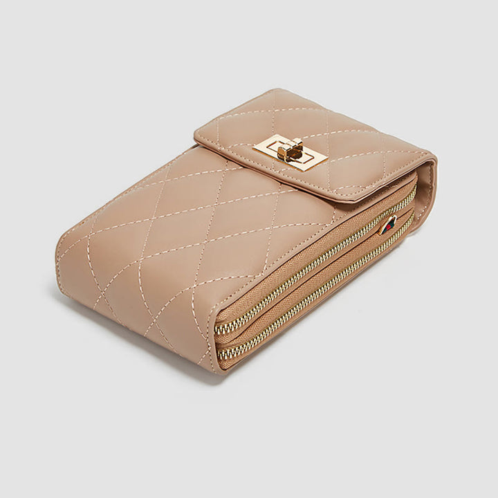 Phone Bag For Women Solid Color Slim Crossbody Coin Purse