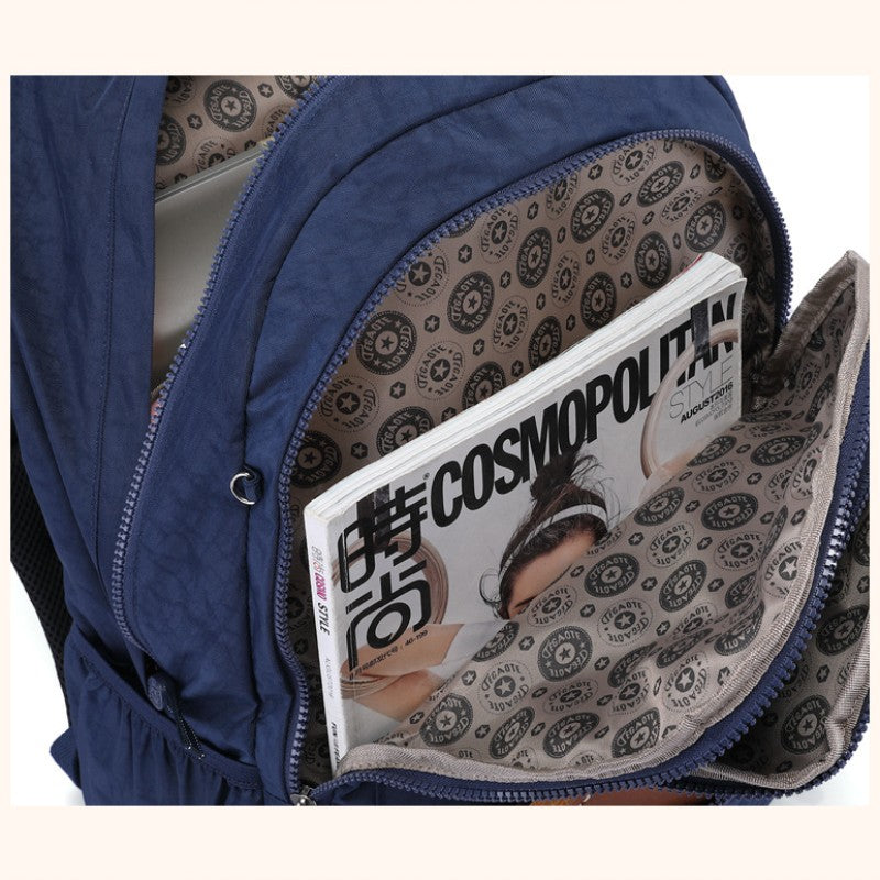 Multi-Pocket Backpack Casual Daypack Laptop Backpack Bookbag for Women Student - image 3
