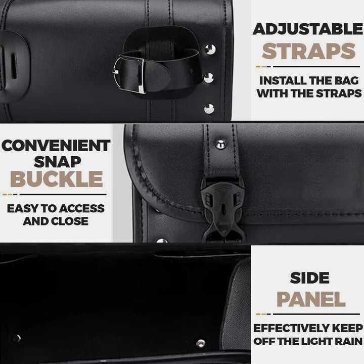 Motorcycle Handlebar Bag Roll Tool Bag Storage Bag