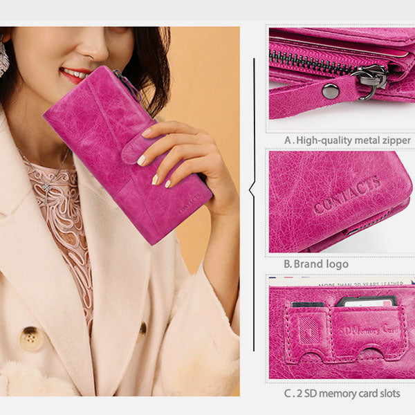 Multi-Card Genuine Leather Wallet - image 6