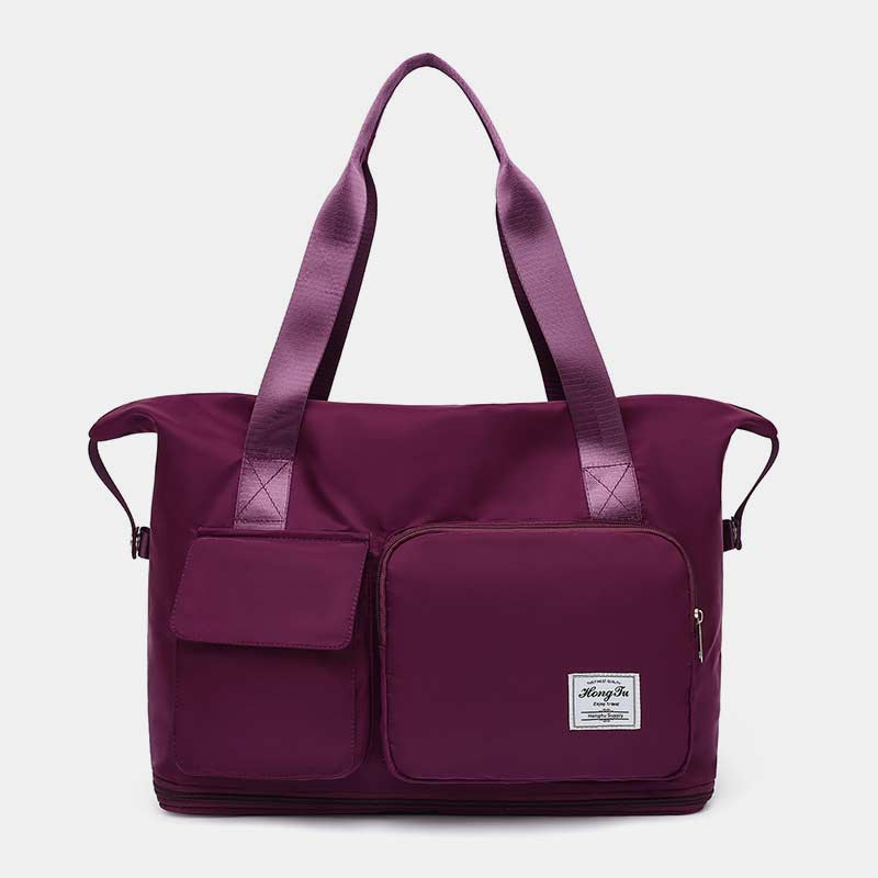 Large Capacity Portable Duffel Bag for Women Men Foldable Travel Handbag