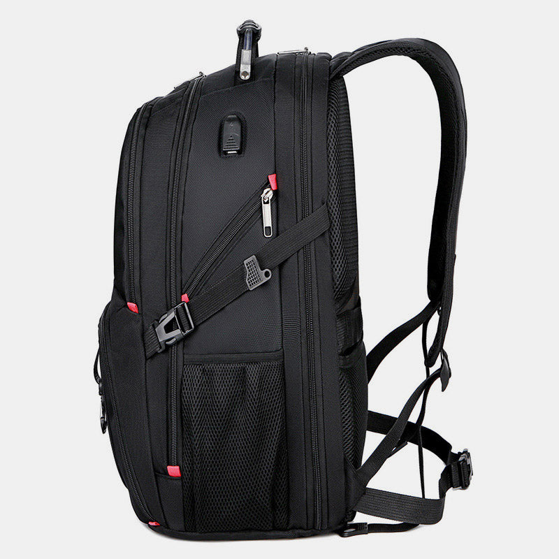Extra Large Multi Pocket Business Laptop Backpack with USB Charger