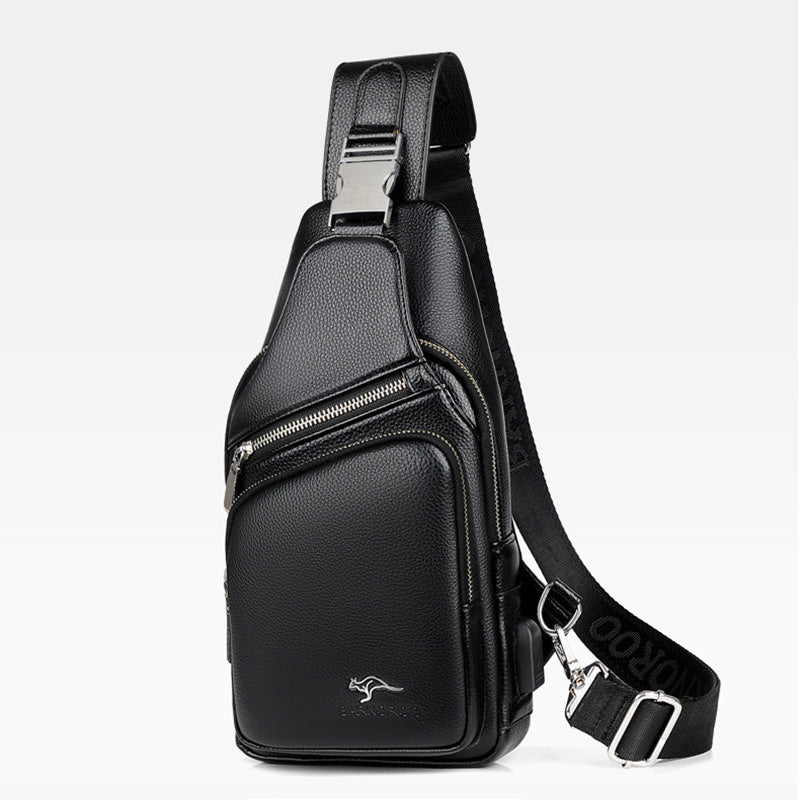 Anti-theft USB Charging Large Capacity Sling Bag