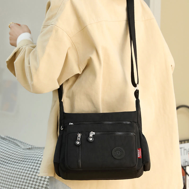 Large Capacity Multi-Pocket Waterproof Lightweight Casual Crossbody Bag - image 7