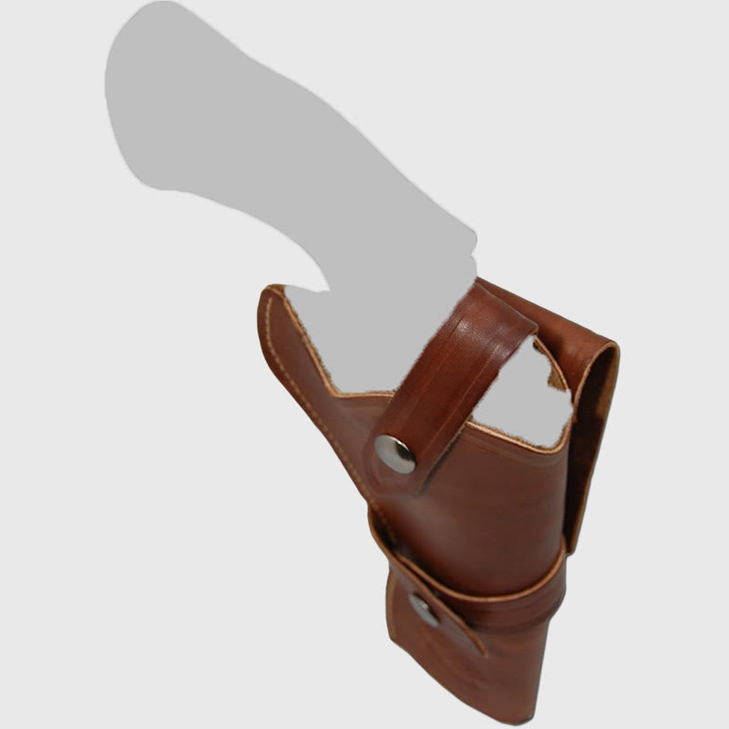 Leather Holster For Women Men Outside Waistband Carry Holster