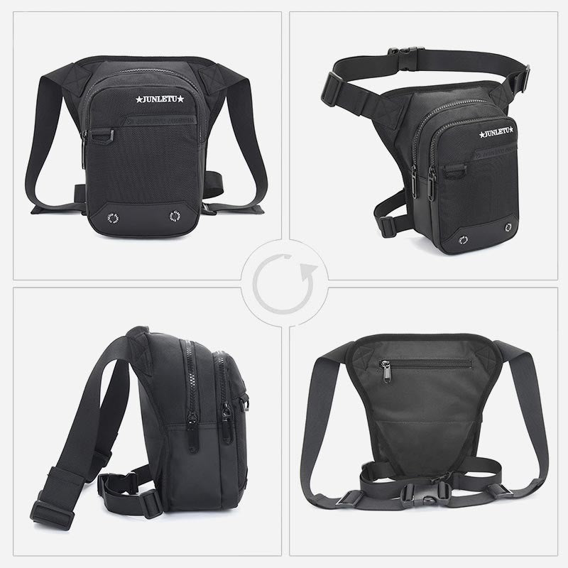 Leg Bag For Men Large Capacity Waterproof Polyester Phone Bag