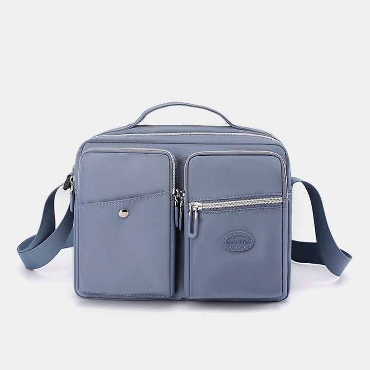 Lightweight Handbag Crossbody Purse Multi Pocket Travel Work Shoulder Messenger Bag