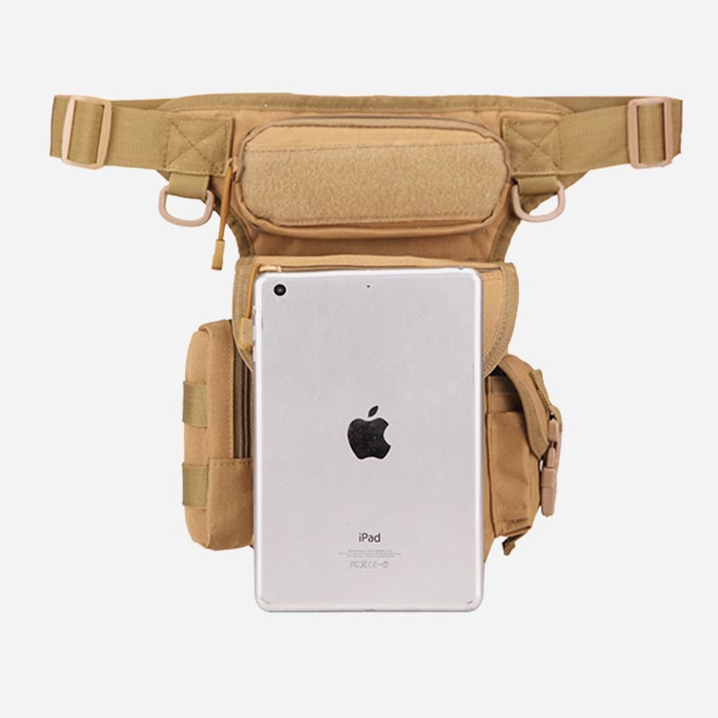 Multipurpose Leg Bag For Men Outdoor Riding Military Oxford Tactical Bag