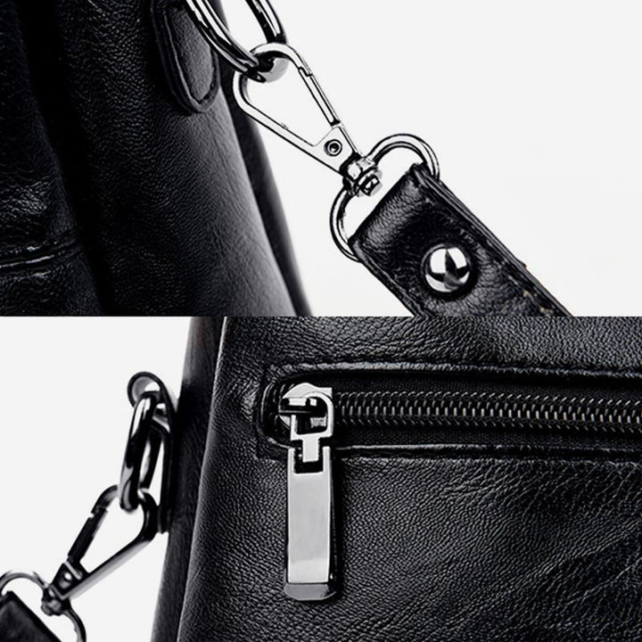 Purses and Handbags for Women Multi-Compartment PU Crossbody Bag Shoulder Bag