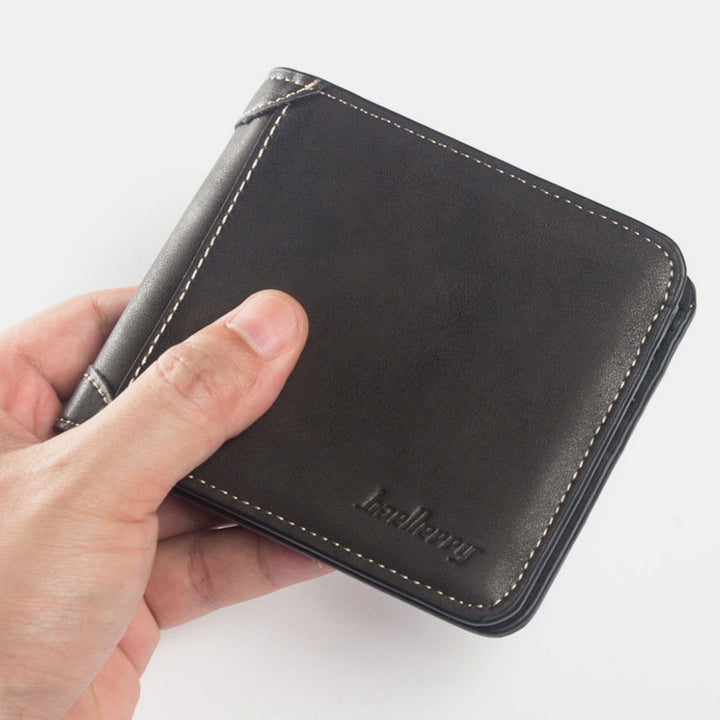Multifunctional Folding Retro Wallet